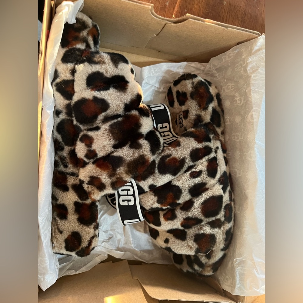 Ugg Fluff Yeah- Cheetah